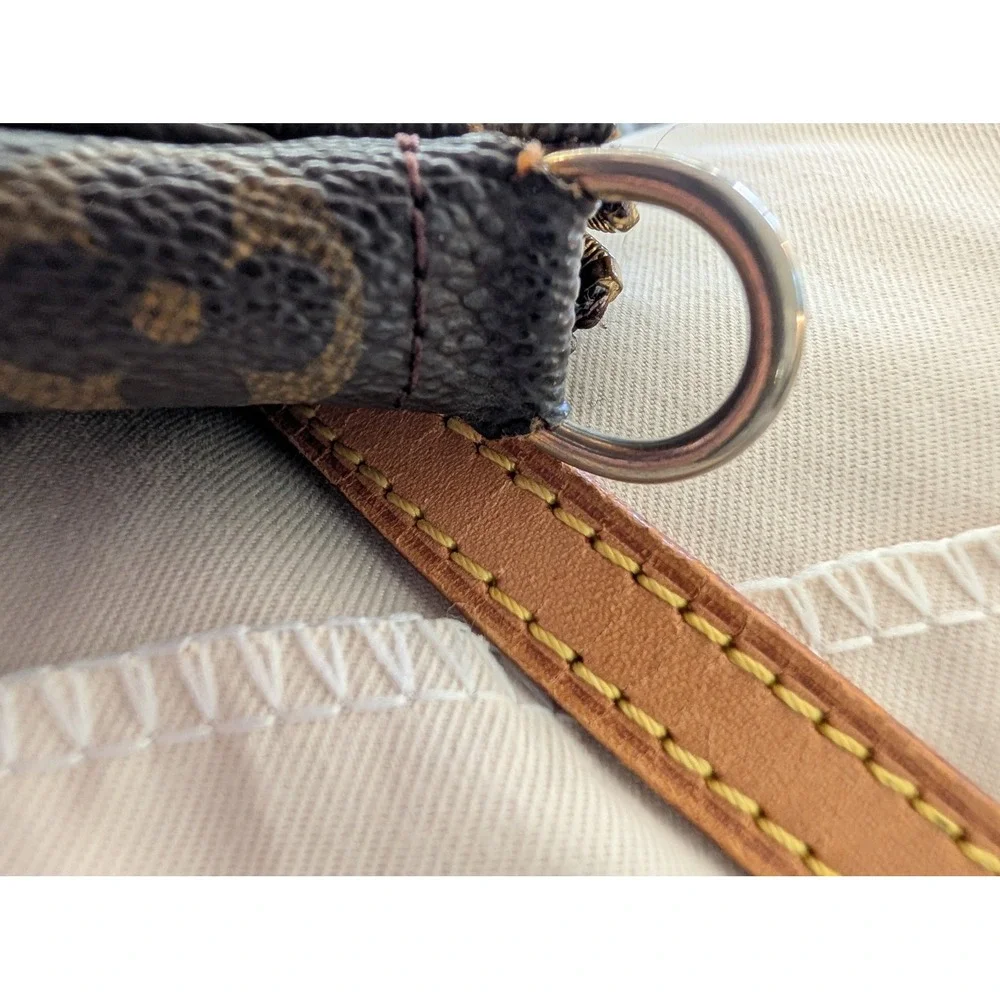 Pochette Accessories with COA crossbody strap and dust bag.
